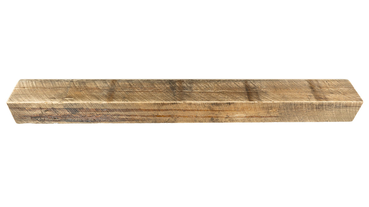 Reclaimed Wood Fireplace Mantel - Dakota Timber Co - Fireplace Mantels