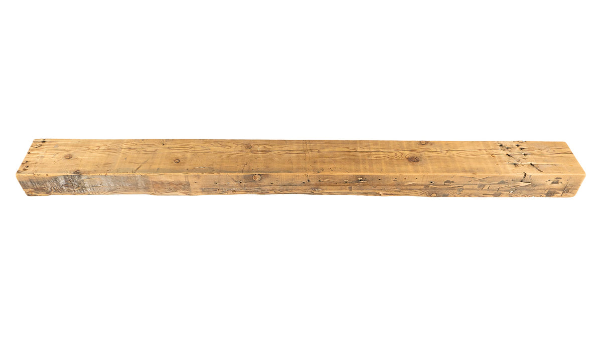 Reclaimed Wood Fireplace Mantel - Dakota Timber Co - Fireplace Mantels