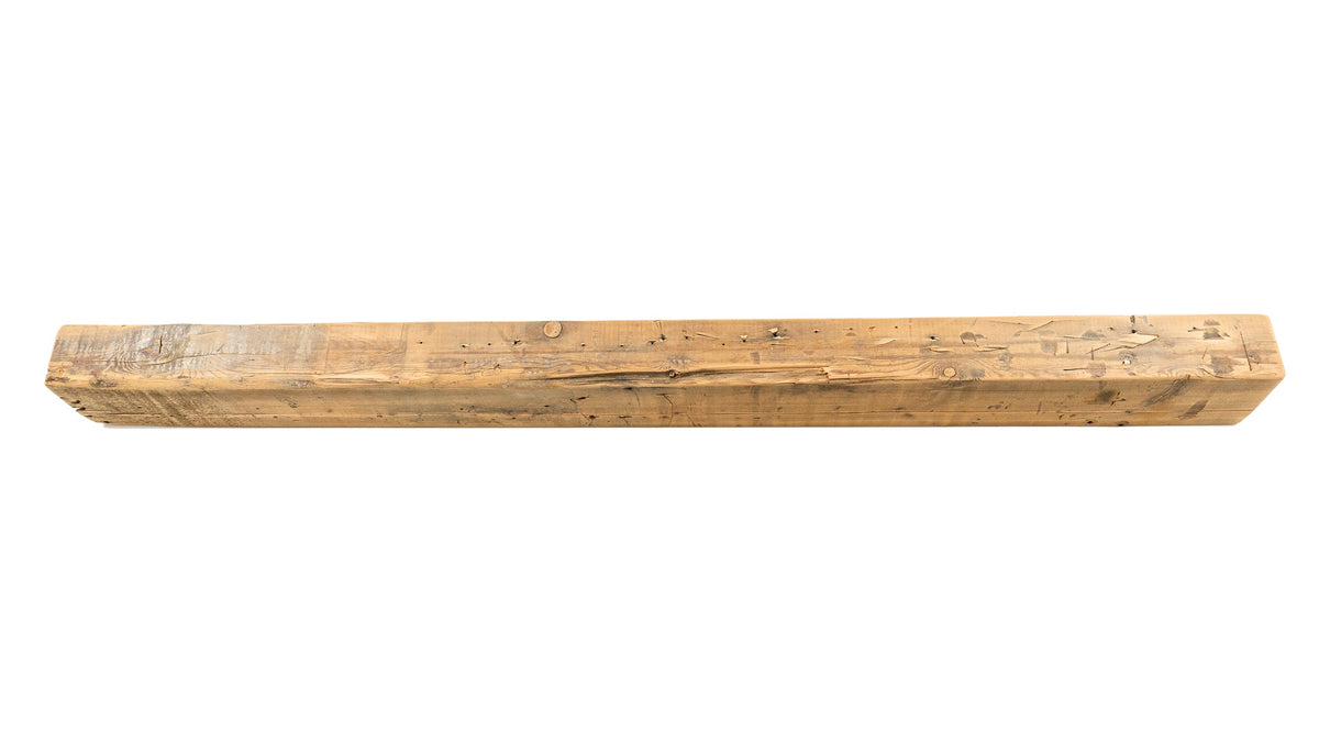 Reclaimed Wood Fireplace Mantel - Dakota Timber Co - Fireplace Mantels
