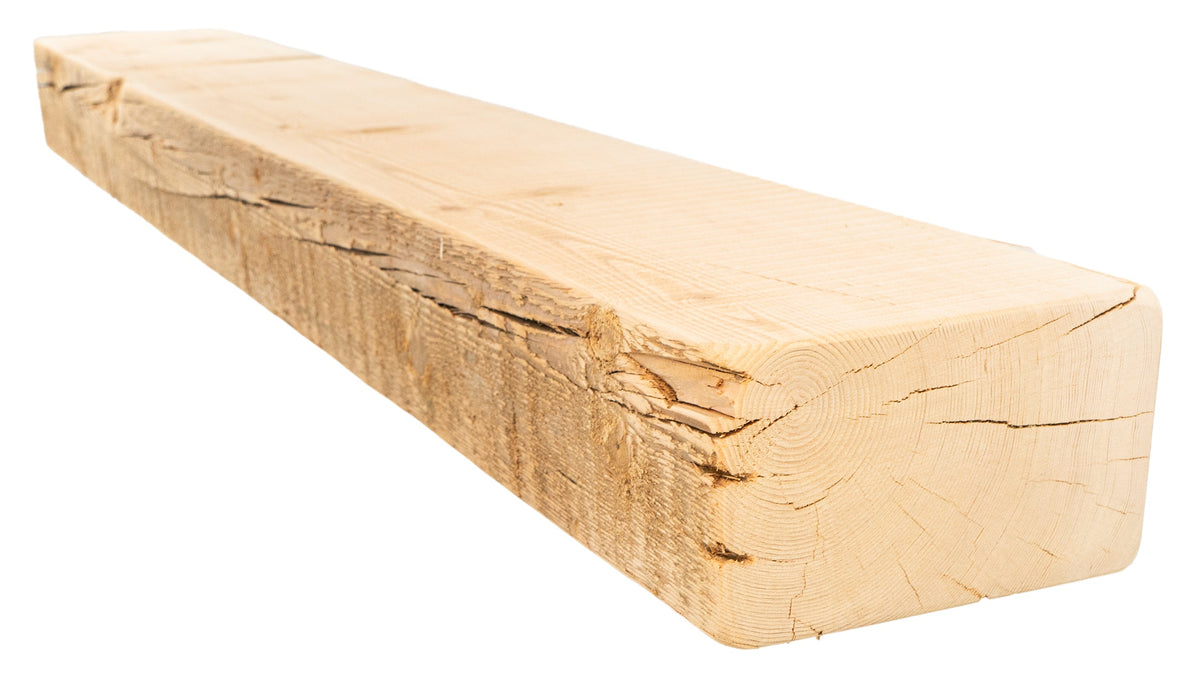 Reclaimed Wood Fireplace Mantel - Dakota Timber Co - Fireplace Mantels