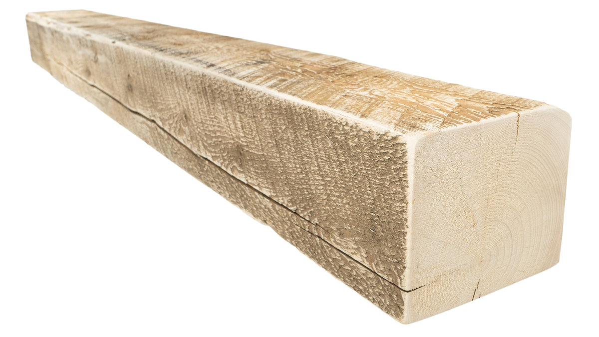 Reclaimed Wood Fireplace Mantel - Dakota Timber Co - Fireplace Mantels
