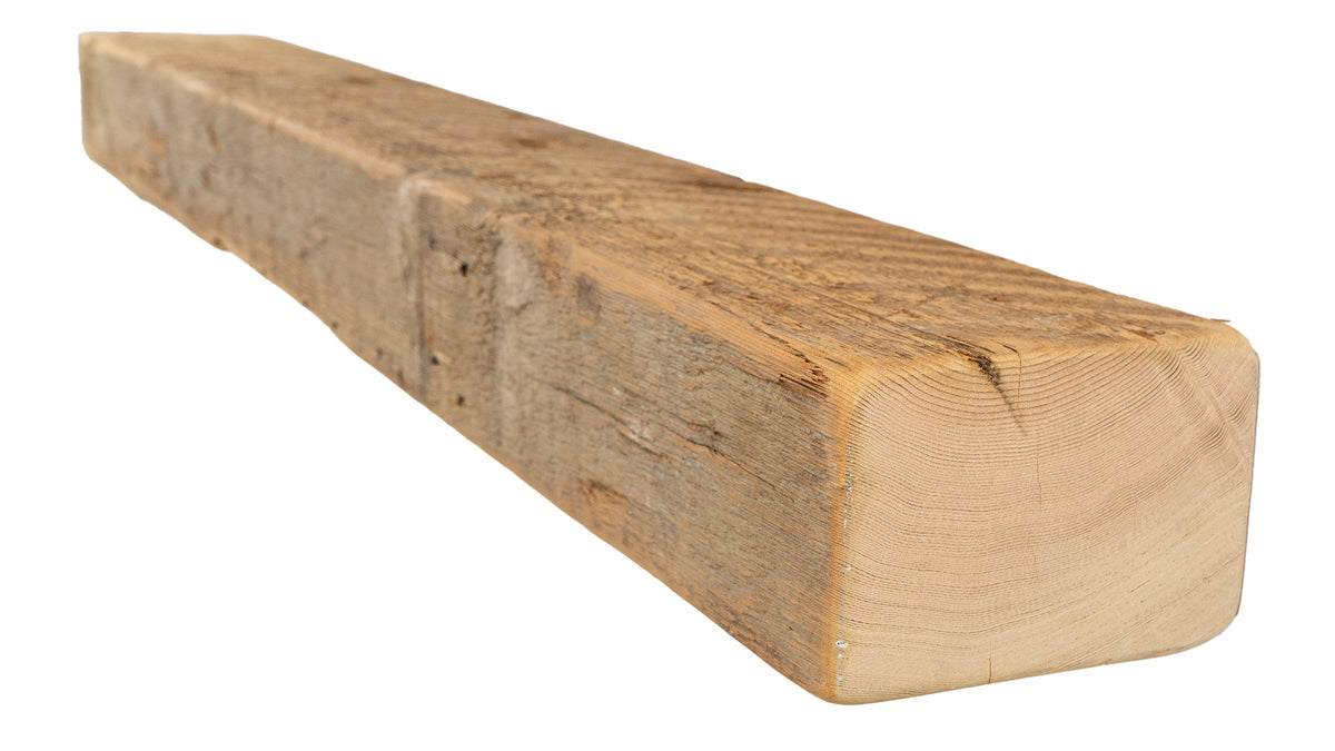 Reclaimed Wood Fireplace Mantel - Dakota Timber Co - Fireplace Mantels