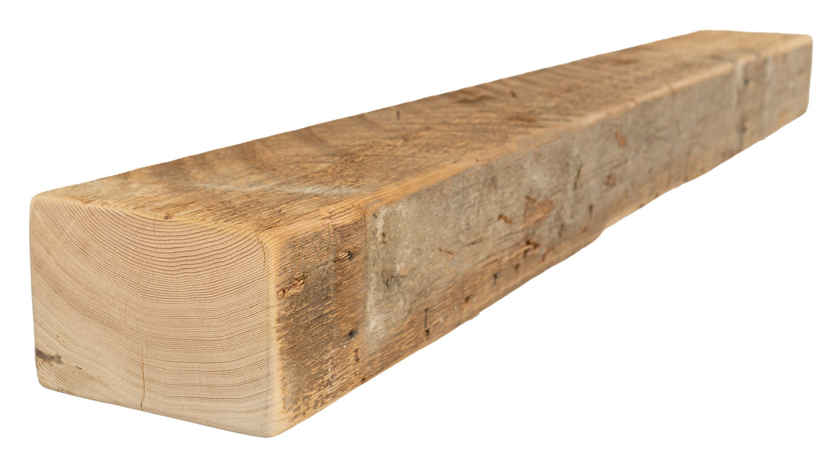 Reclaimed Wood Fireplace Mantel - Dakota Timber Co - Fireplace Mantels