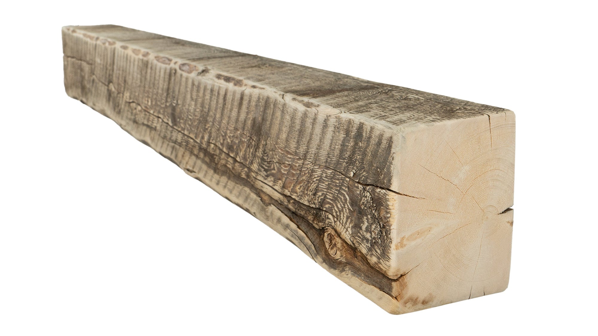 Reclaimed Wood Fireplace Mantel - Dakota Timber Co - Fireplace Mantels