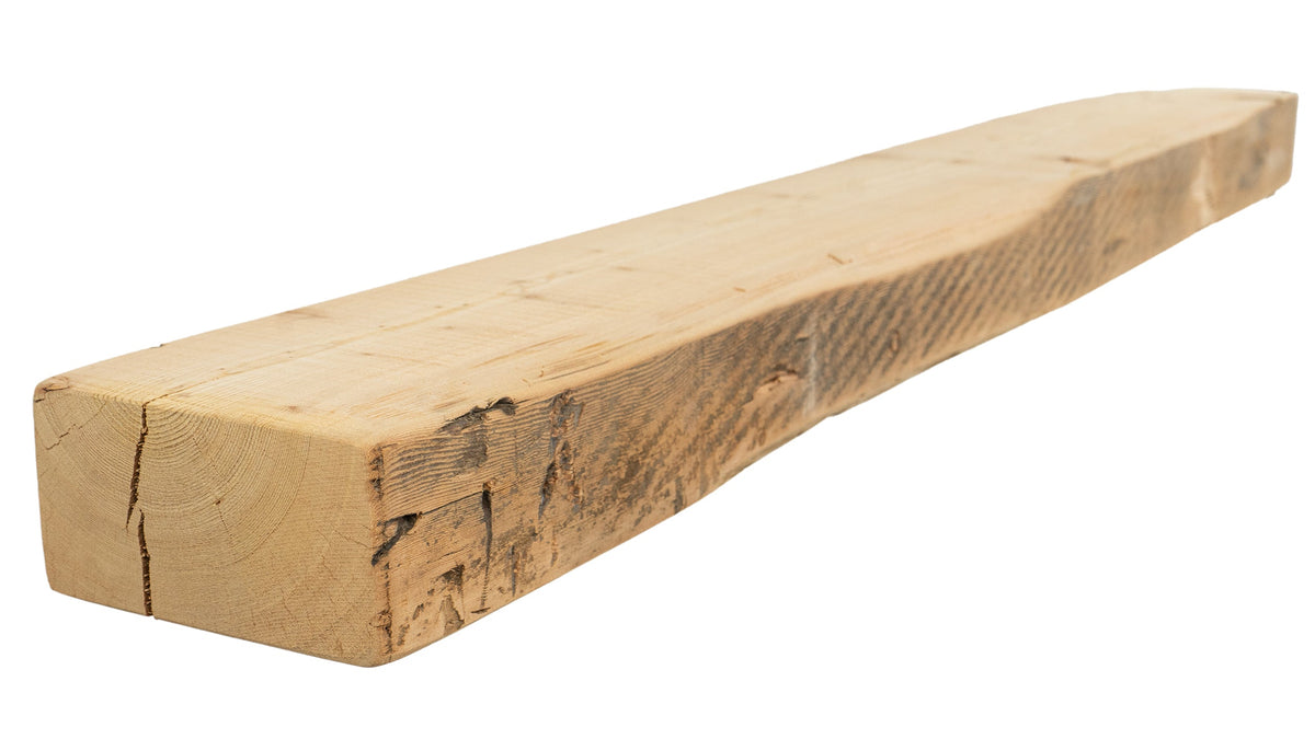 Reclaimed Wood Fireplace Mantel - Dakota Timber Co - Fireplace Mantels