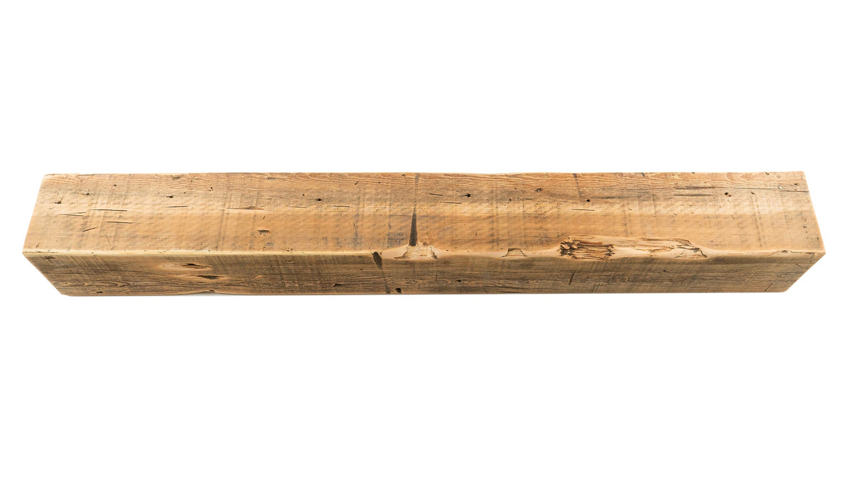 Reclaimed Wood Fireplace Mantel - Dakota Timber Co - Fireplace Mantels