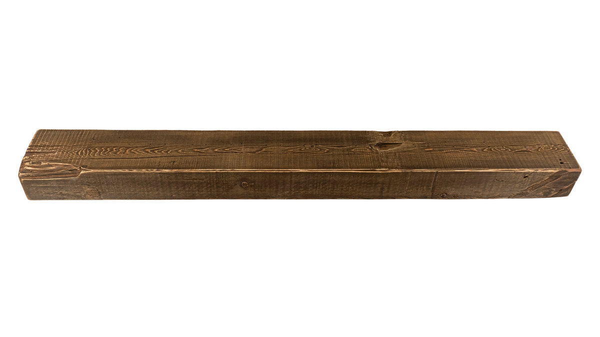 Reclaimed Wood Fireplace Mantel - Dakota Timber Co - Fireplace Mantels