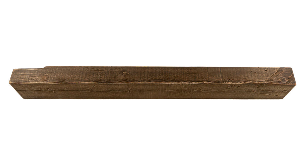 Reclaimed Wood Fireplace Mantel - Dakota Timber Co - Fireplace Mantels