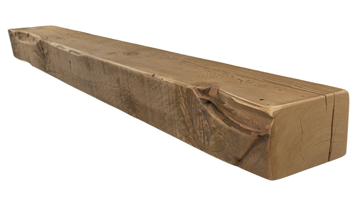 Reclaimed Wood Fireplace Mantel - Dakota Timber Co - Fireplace Mantels