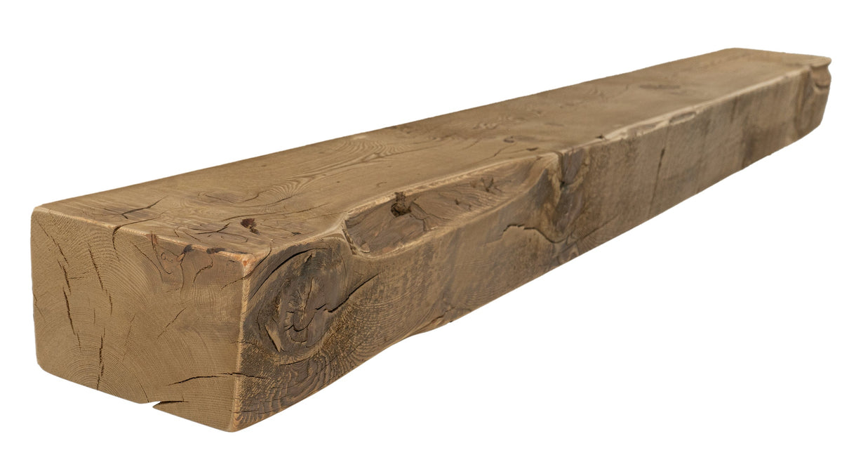 Reclaimed Wood Fireplace Mantel - Dakota Timber Co - Fireplace Mantels