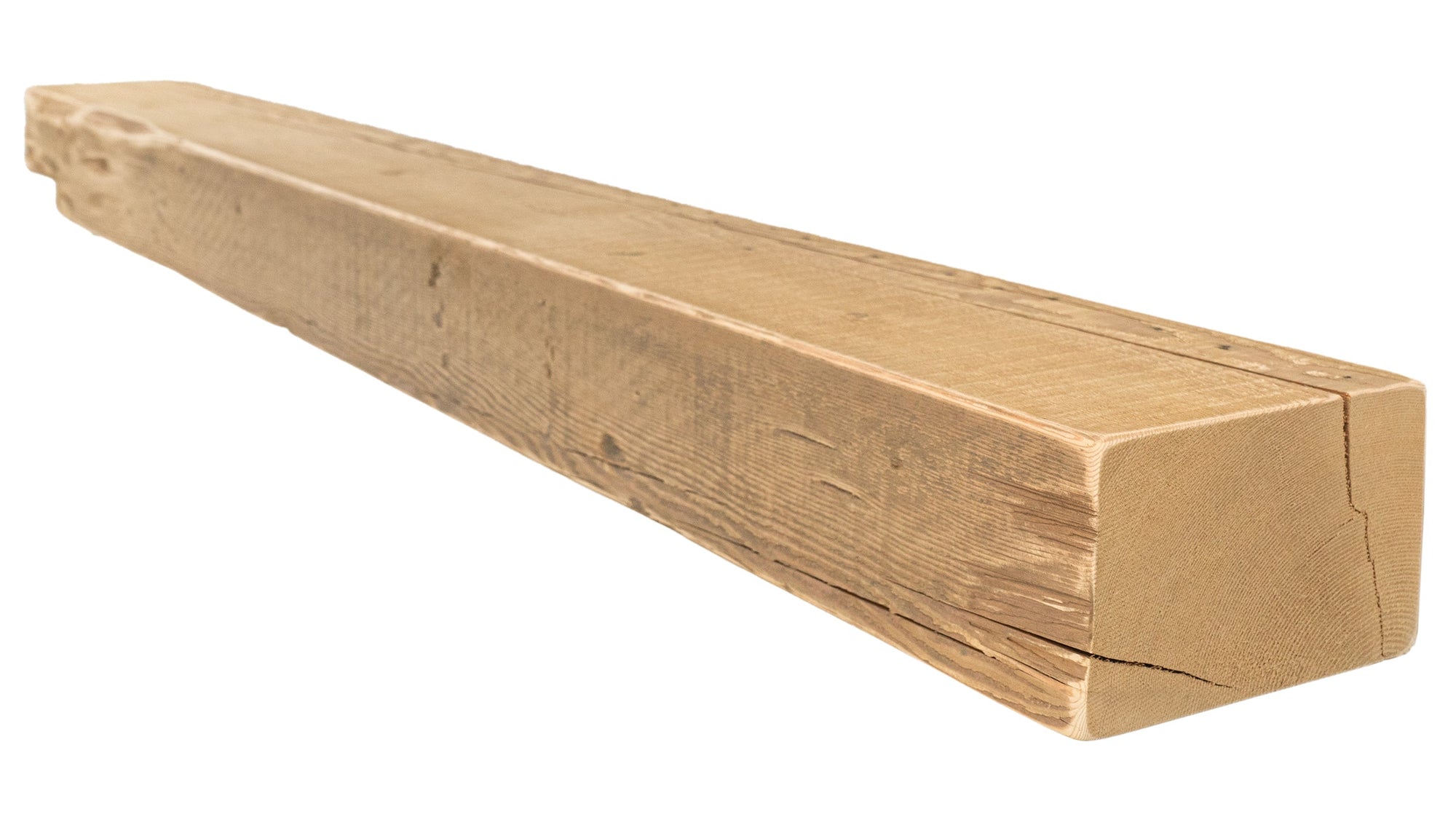 Reclaimed Wood Fireplace Mantel - Dakota Timber Co - Fireplace Mantels