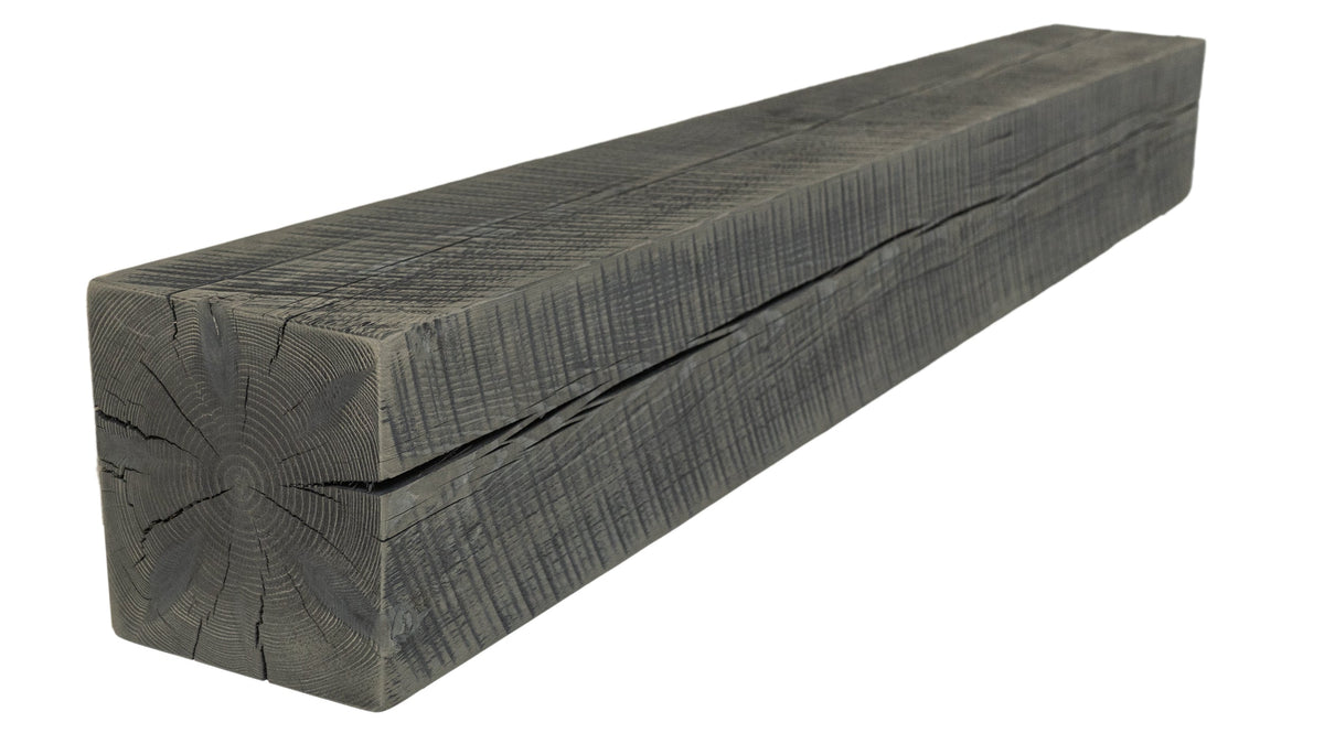 Reclaimed Wood Fireplace Mantel - Dakota Timber Co - Fireplace Mantels