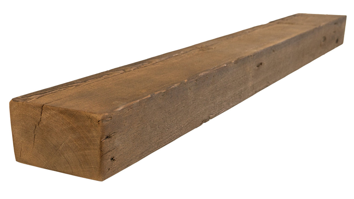 Reclaimed Wood Fireplace Mantel - Dakota Timber Co - Fireplace Mantels