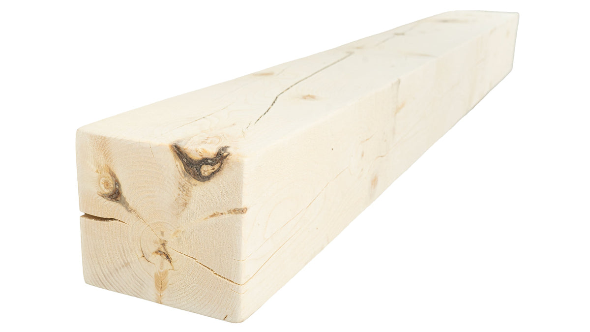 Reclaimed Wood Fireplace Mantel - Dakota Timber Co - Fireplace Mantels