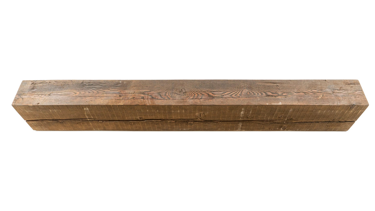 Reclaimed Wood Fireplace Mantel - Dakota Timber Co - Fireplace Mantels