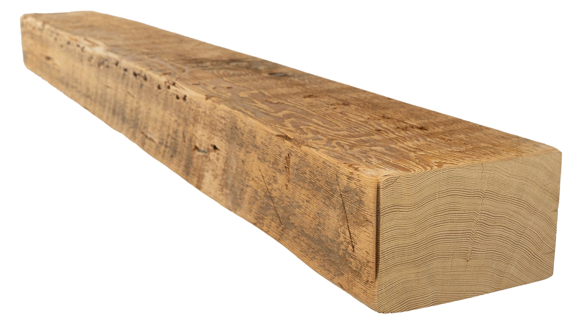 Reclaimed Wood Fireplace Mantel - Dakota Timber Co - Fireplace Mantels