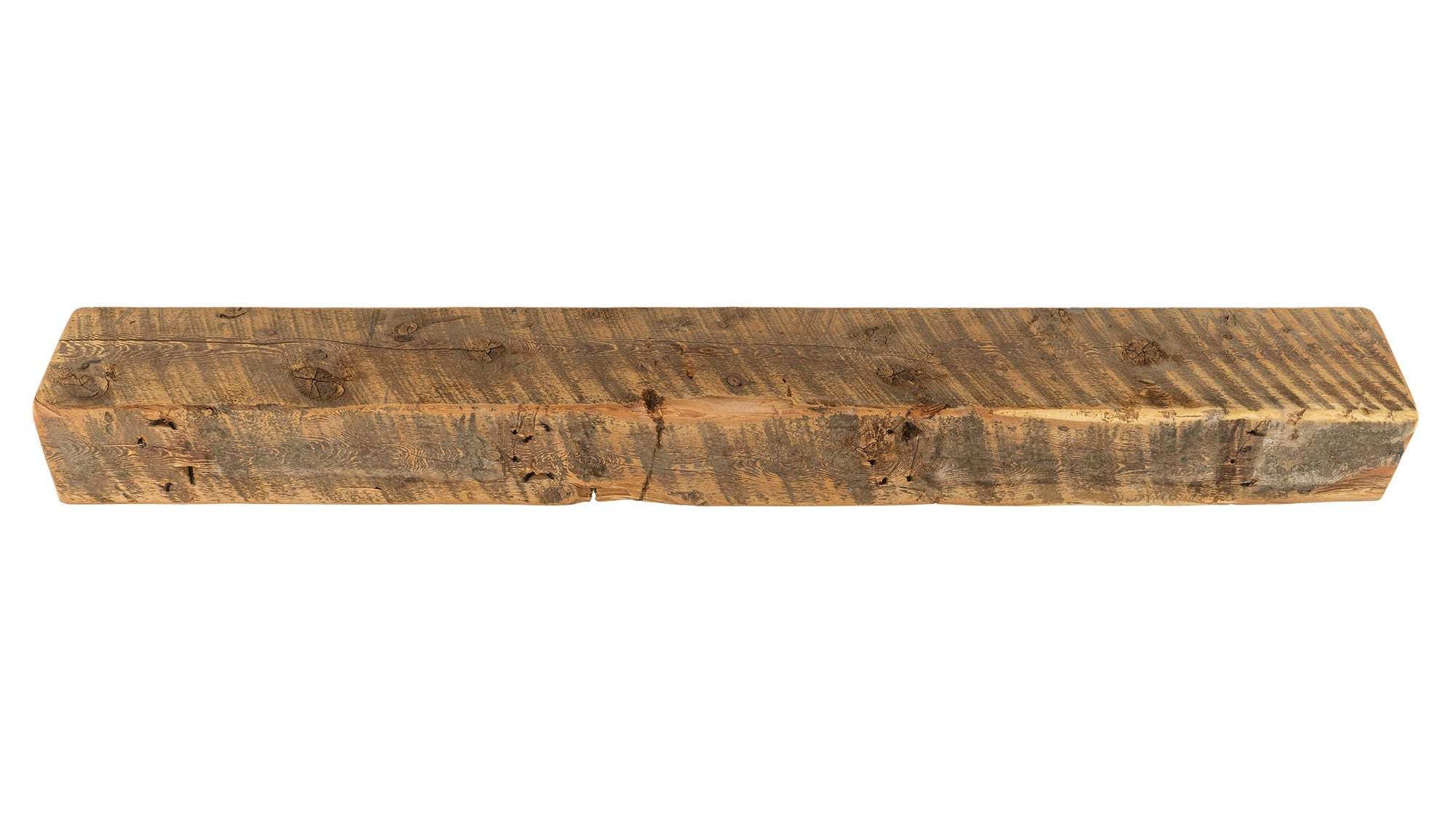 Reclaimed Wood Fireplace Mantel - Dakota Timber Co - Fireplace Mantels