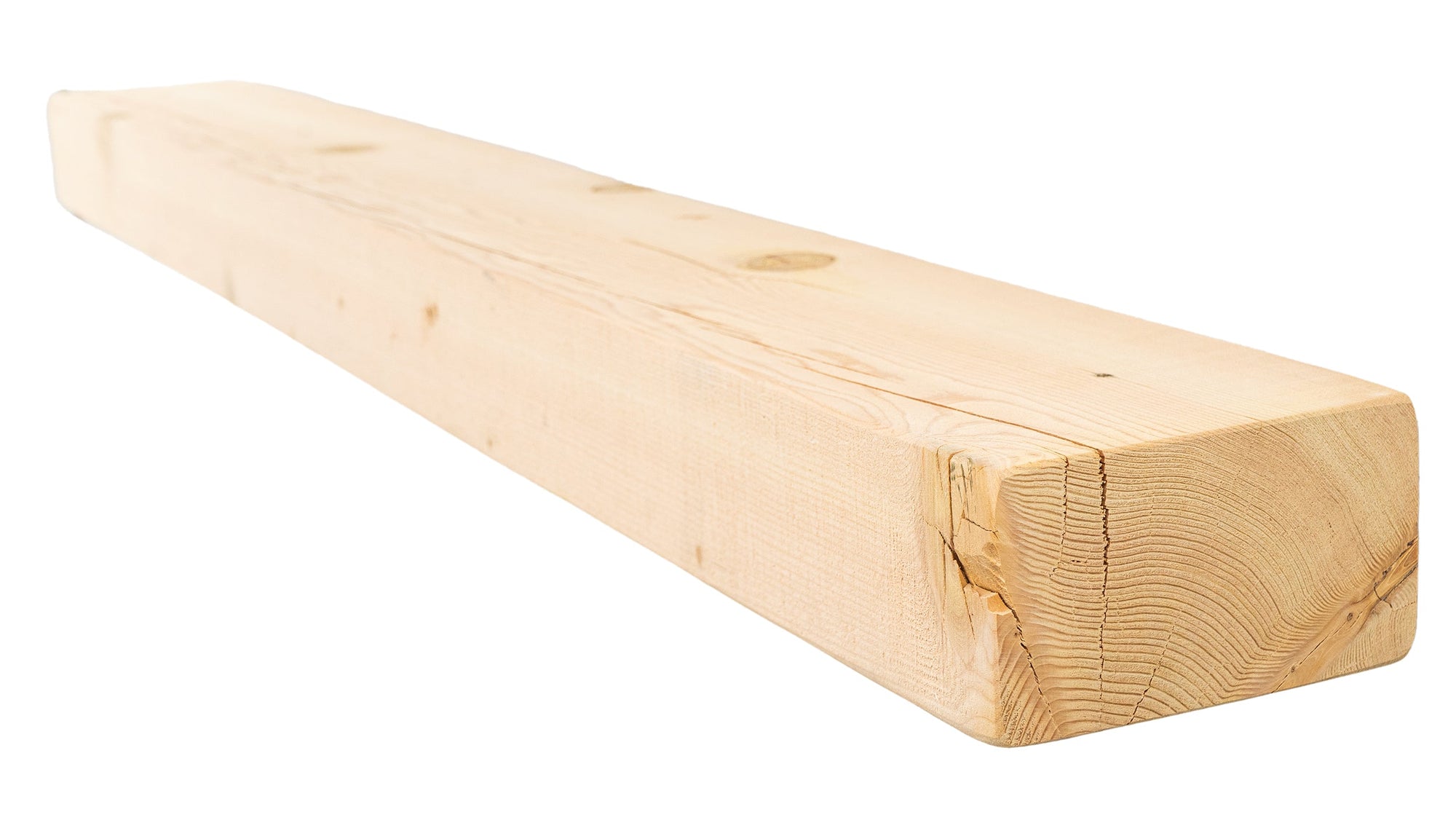 Reclaimed Wood Fireplace Mantel - Dakota Timber Co - Fireplace Mantels