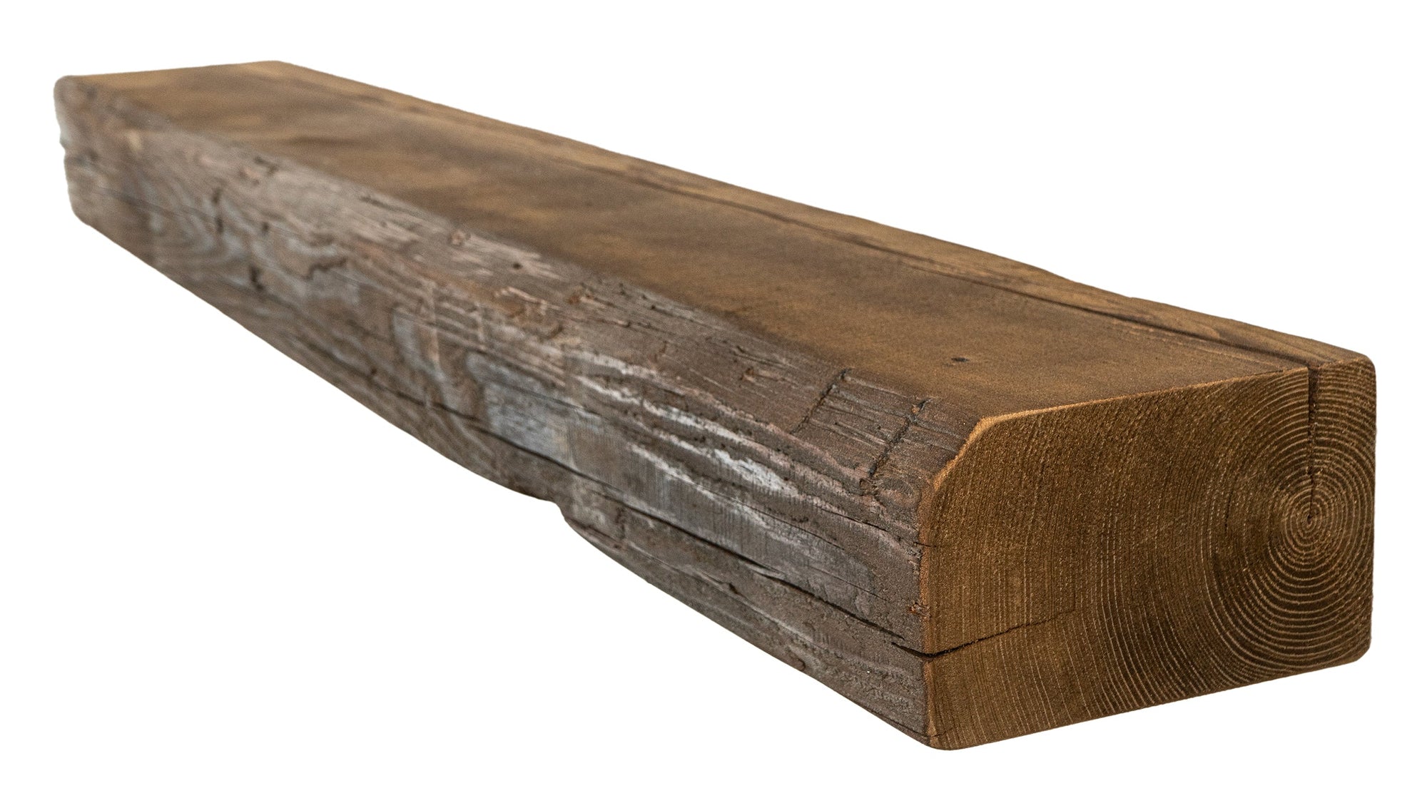 Reclaimed Wood Fireplace Mantel - Dakota Timber Co - Fireplace Mantels