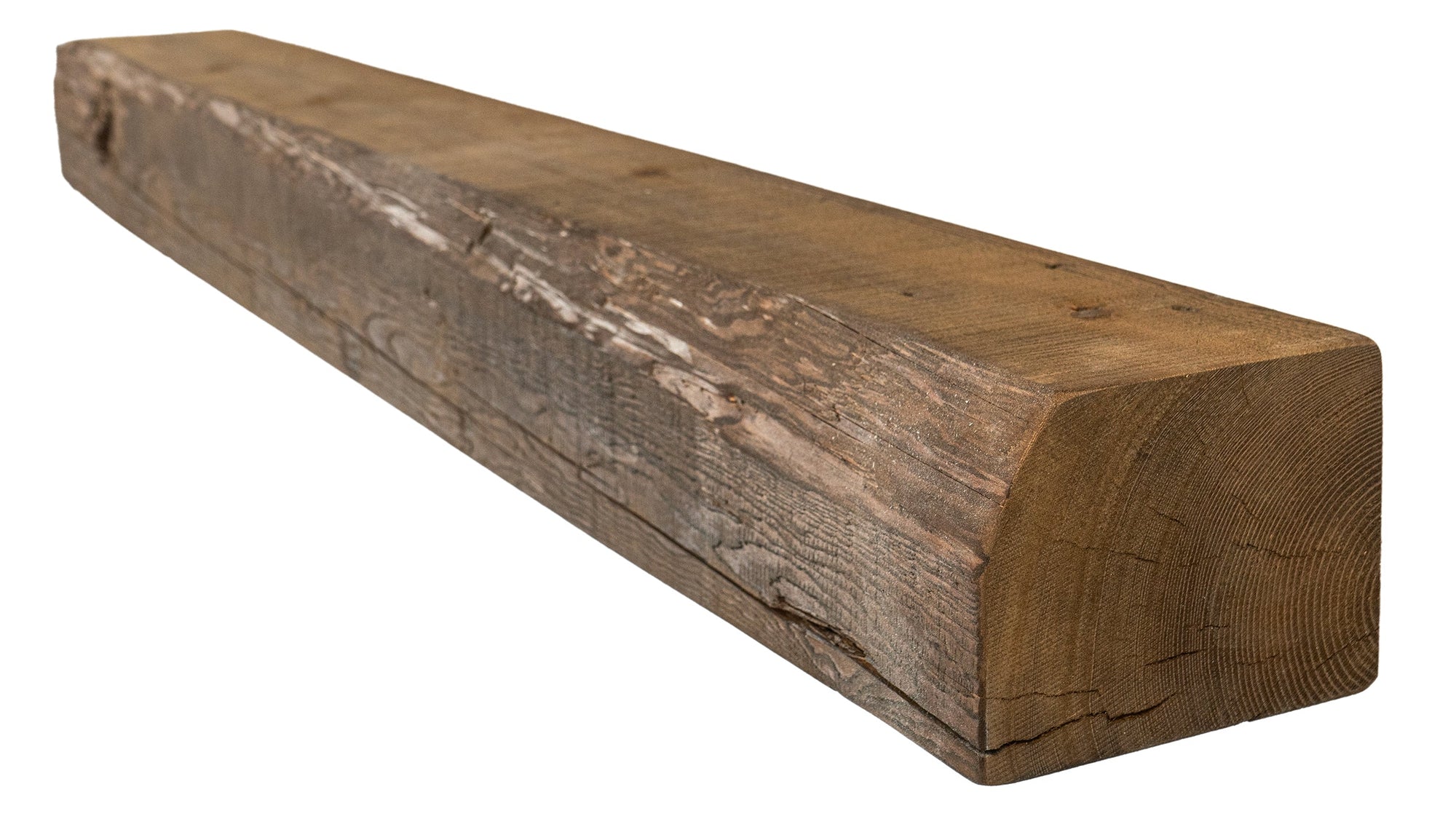 Reclaimed Wood Fireplace Mantel - Dakota Timber Co - Fireplace Mantels