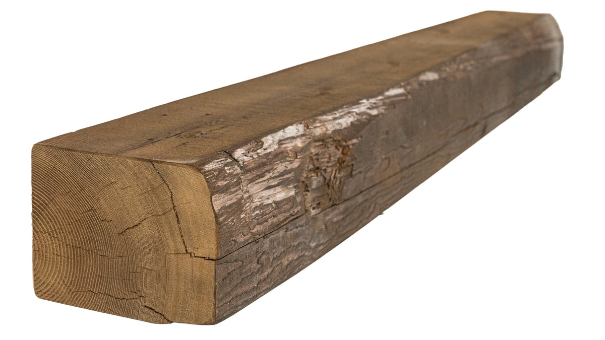 Reclaimed Wood Fireplace Mantel - Dakota Timber Co - Fireplace Mantels