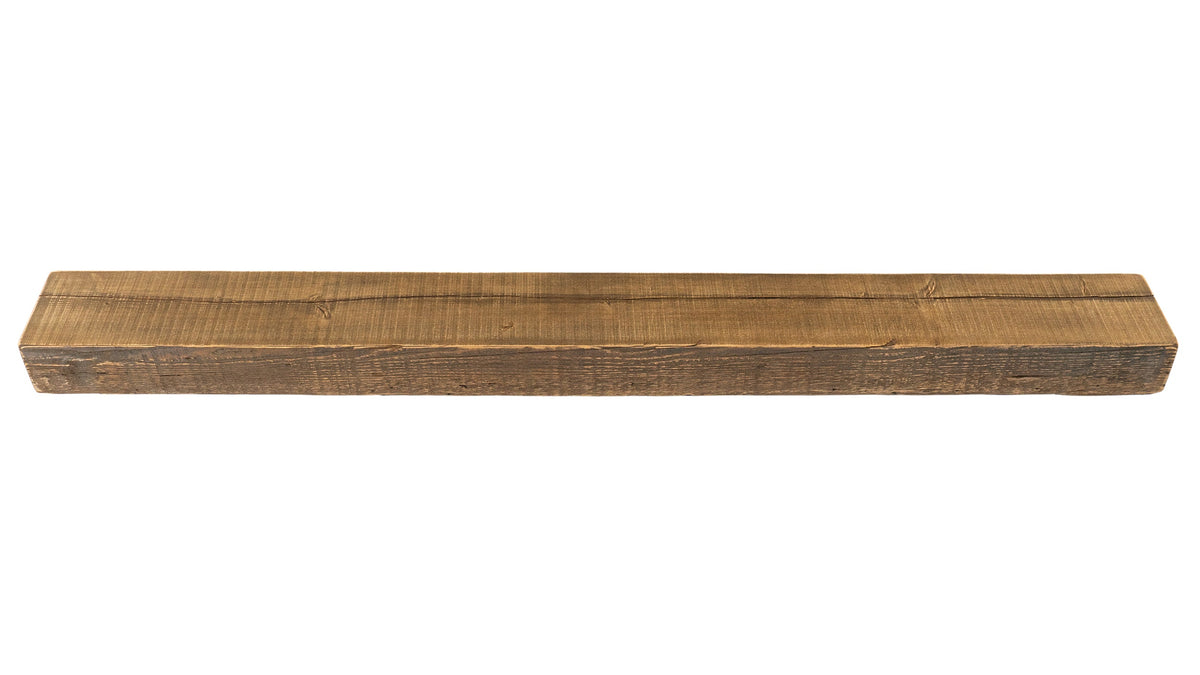 Reclaimed Wood Fireplace Mantel - Dakota Timber Co - Fireplace Mantels