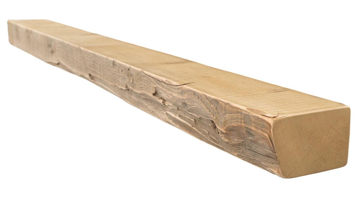 Reclaimed Wood Fireplace Mantel - Dakota Timber Co - Fireplace Mantels