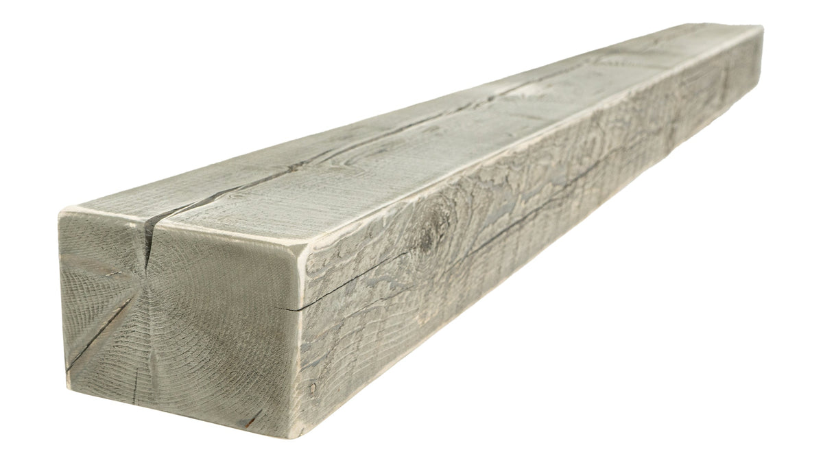 Reclaimed Wood Fireplace Mantel - Dakota Timber Co - Fireplace Mantels