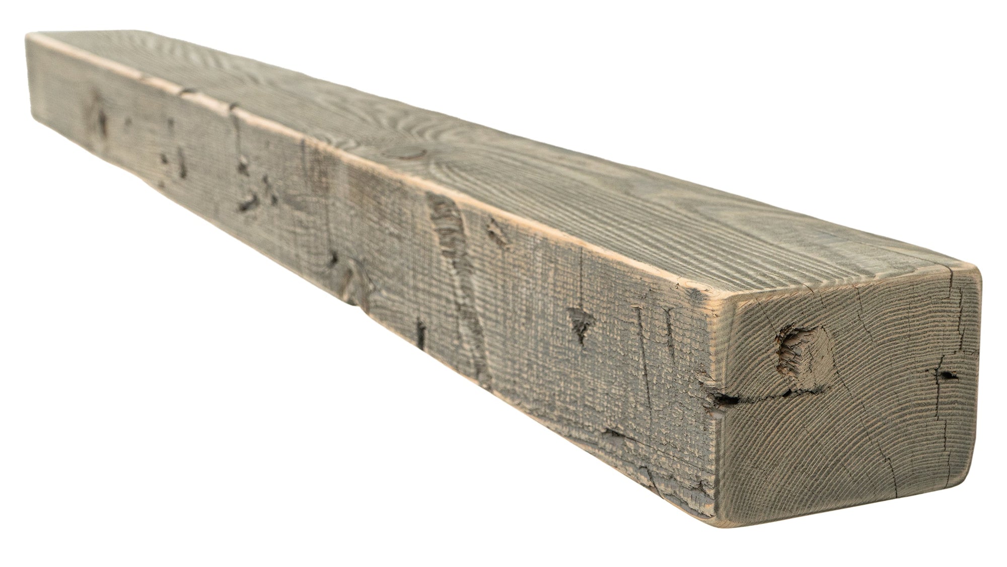 Reclaimed Wood Fireplace Mantel - Dakota Timber Co - Fireplace Mantels