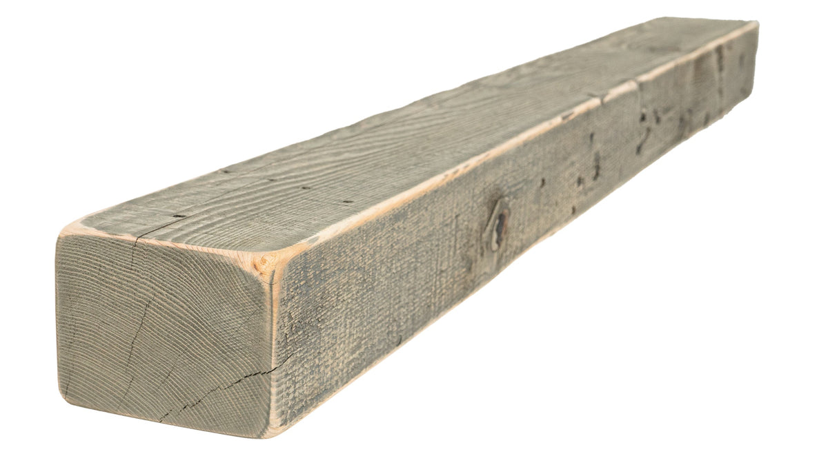 Reclaimed Wood Fireplace Mantel - Dakota Timber Co - Fireplace Mantels