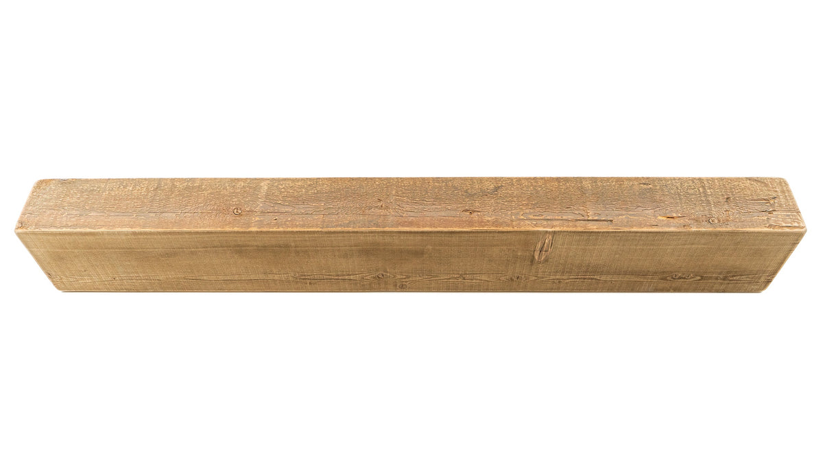 Reclaimed Wood Fireplace Mantel - Dakota Timber Co - Fireplace Mantels