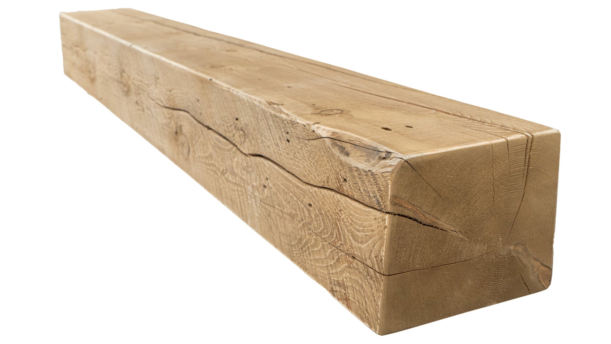 Reclaimed Wood Fireplace Mantel - Dakota Timber Co - Fireplace Mantels