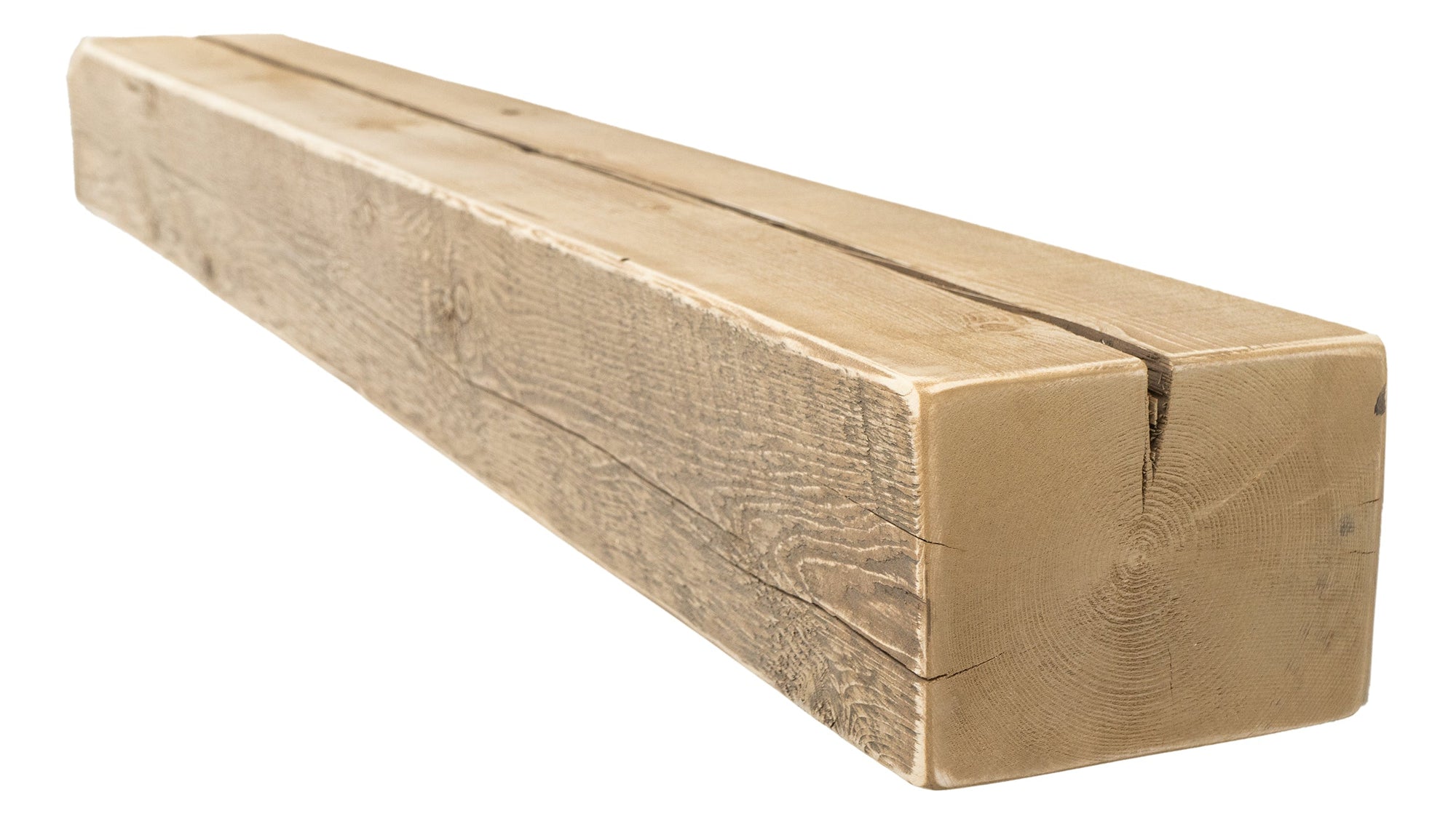 Reclaimed Wood Fireplace Mantel - Dakota Timber Co - Fireplace Mantels