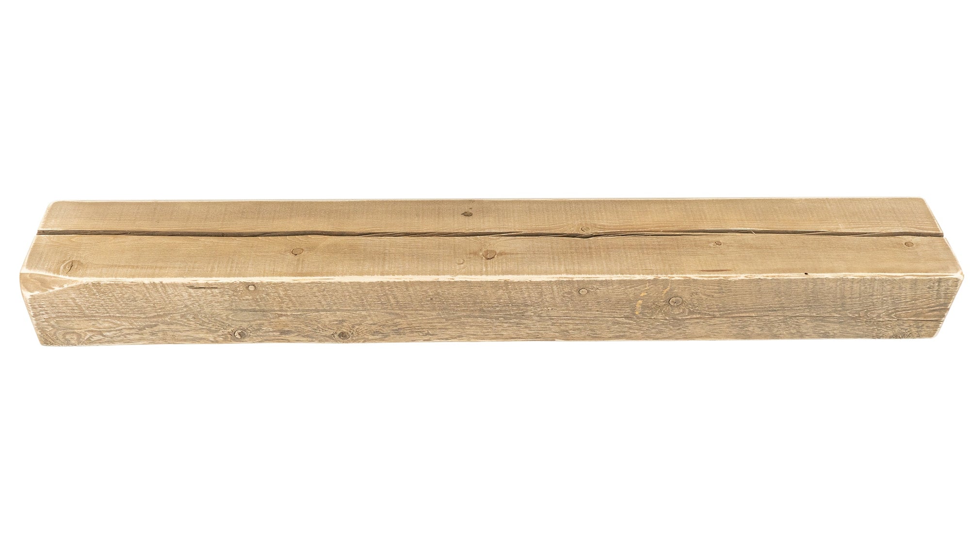Reclaimed Wood Fireplace Mantel - Dakota Timber Co - Fireplace Mantels