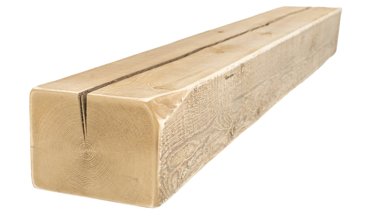 Reclaimed Wood Fireplace Mantel - Dakota Timber Co - Fireplace Mantels