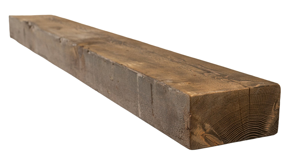 Reclaimed Wood Fireplace Mantel - Dakota Timber Co - Fireplace Mantels