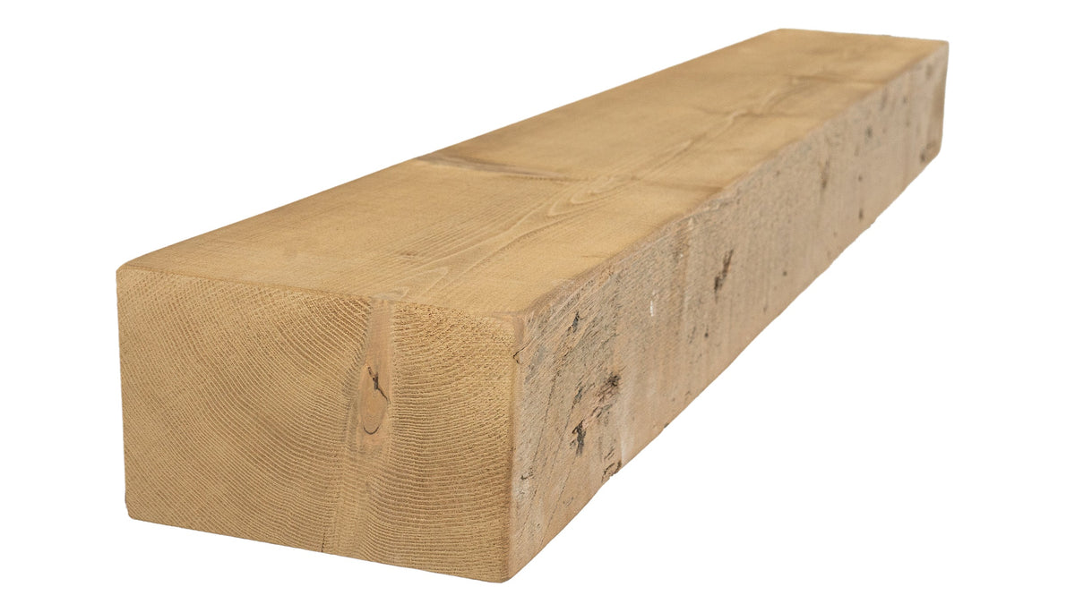 Reclaimed Wood Fireplace Mantel - Dakota Timber Co - Fireplace Mantels