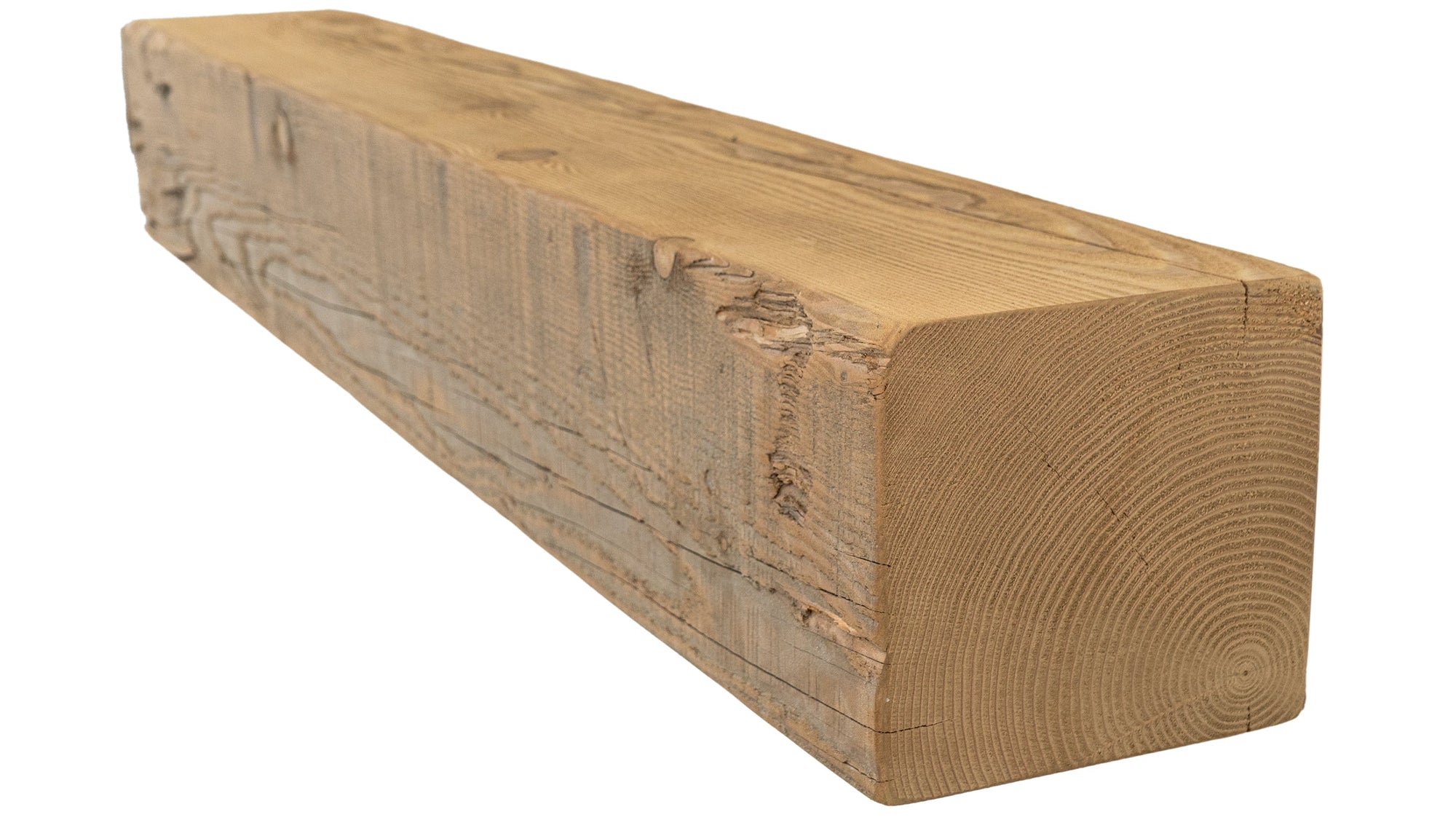 Reclaimed Wood Fireplace Mantel - Dakota Timber Co - Fireplace Mantels