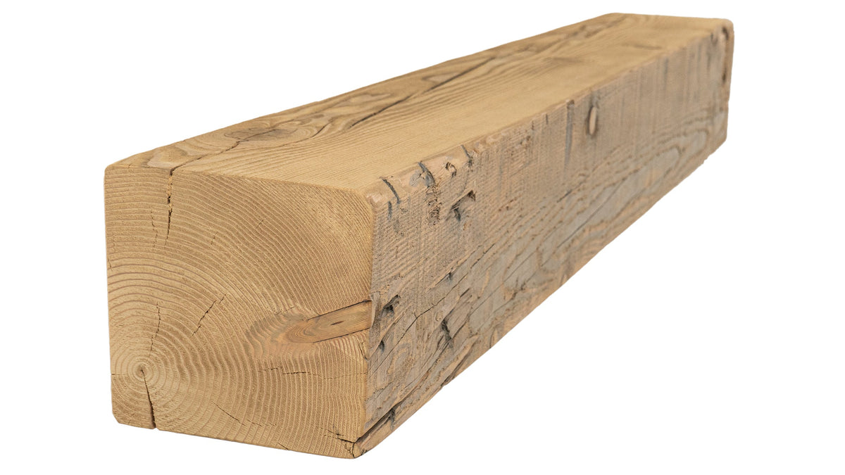 Reclaimed Wood Fireplace Mantel - Dakota Timber Co - Fireplace Mantels
