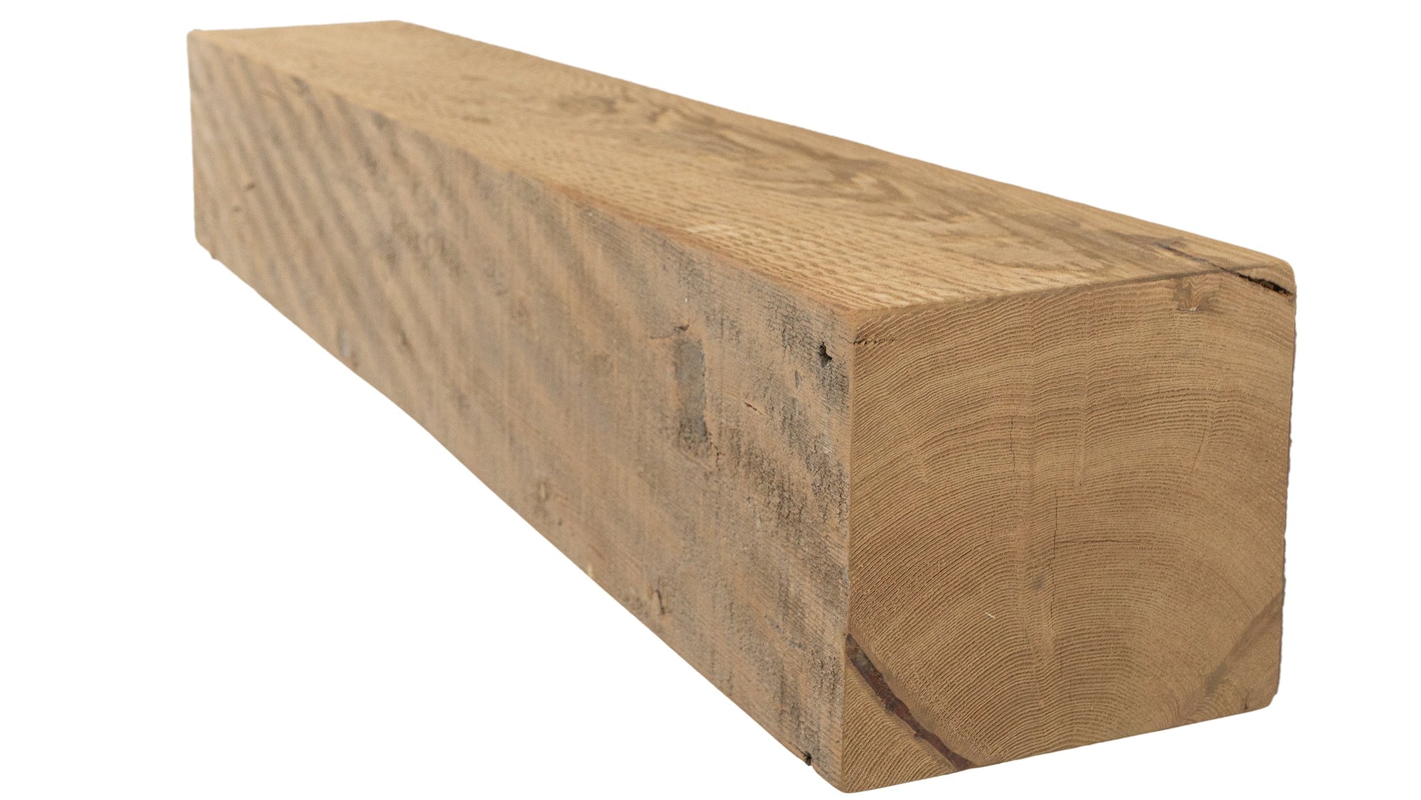 Reclaimed Wood Fireplace Mantel - Dakota Timber Co - Fireplace Mantels
