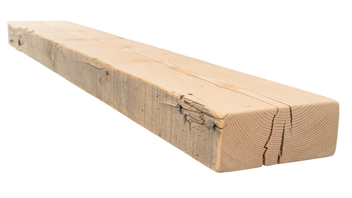Reclaimed Wood Fireplace Mantel - Dakota Timber Co - Fireplace Mantels