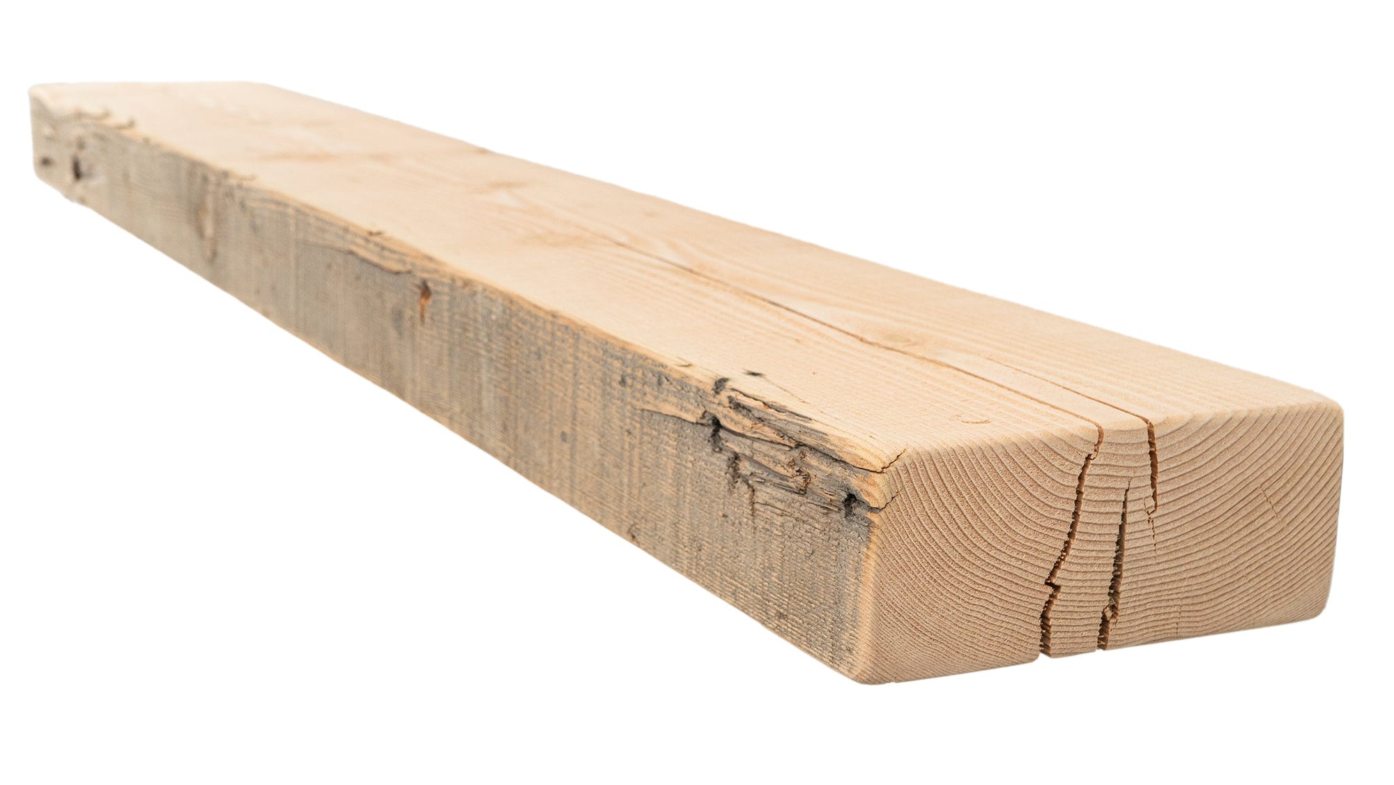Reclaimed Wood Fireplace Mantel - Dakota Timber Co - Fireplace Mantels