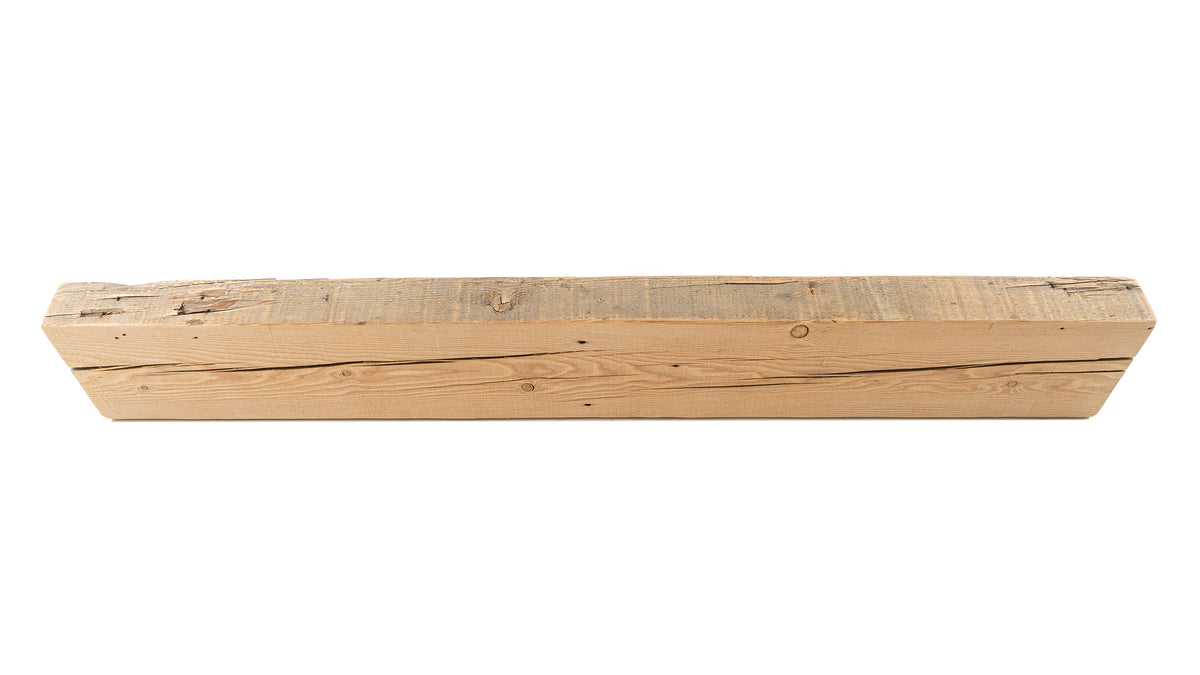 Reclaimed Wood Fireplace Mantel - Dakota Timber Co - Fireplace Mantels