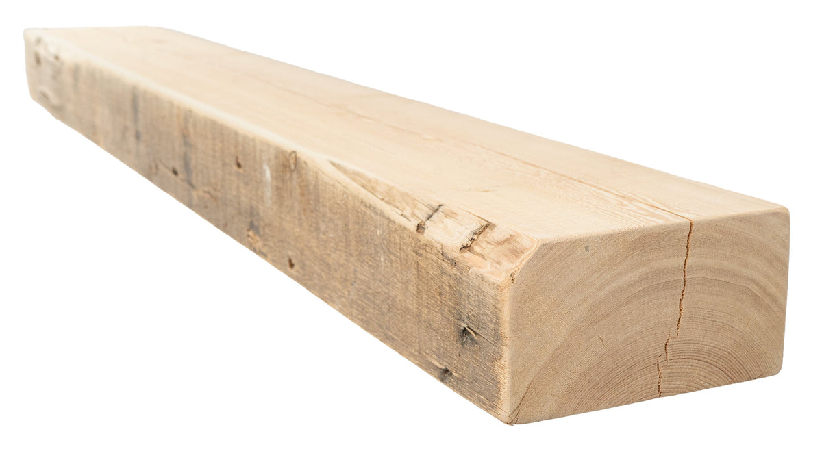 Reclaimed Wood Fireplace Mantel - Dakota Timber Co - Fireplace Mantels