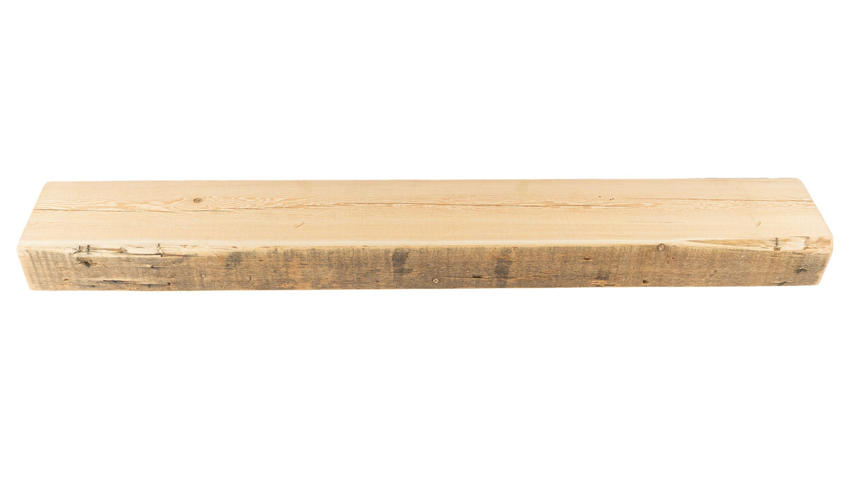 Reclaimed Wood Fireplace Mantel - Dakota Timber Co - Fireplace Mantels