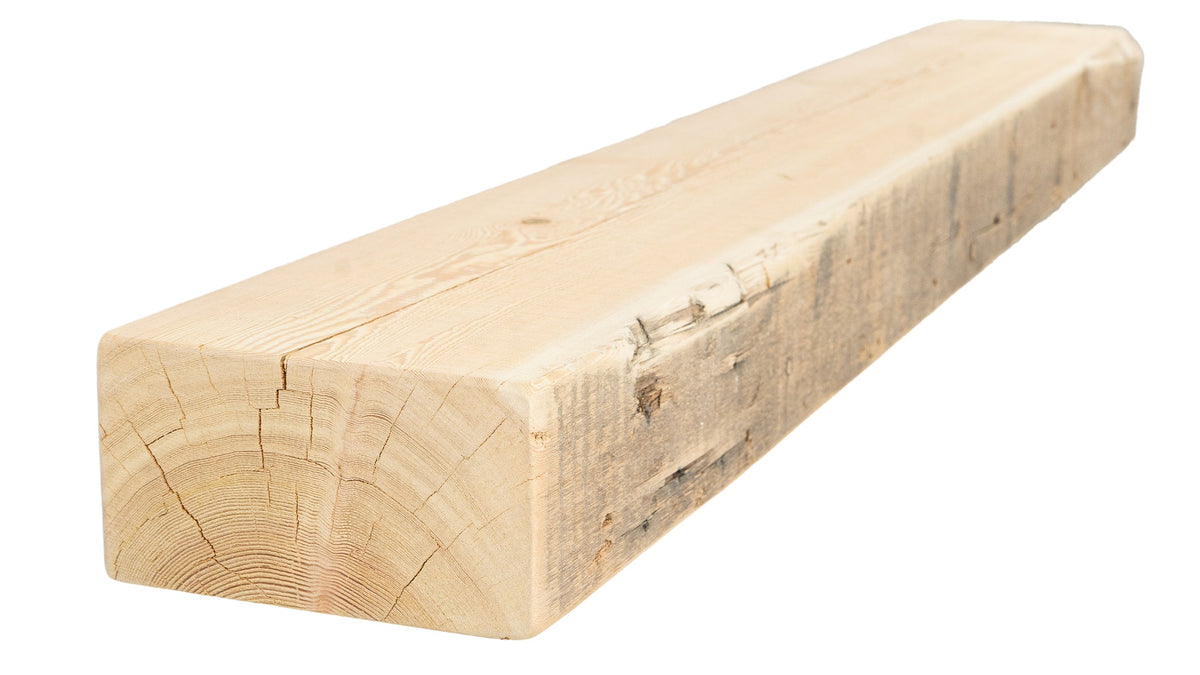 Reclaimed Wood Fireplace Mantel - Dakota Timber Co - Fireplace Mantels