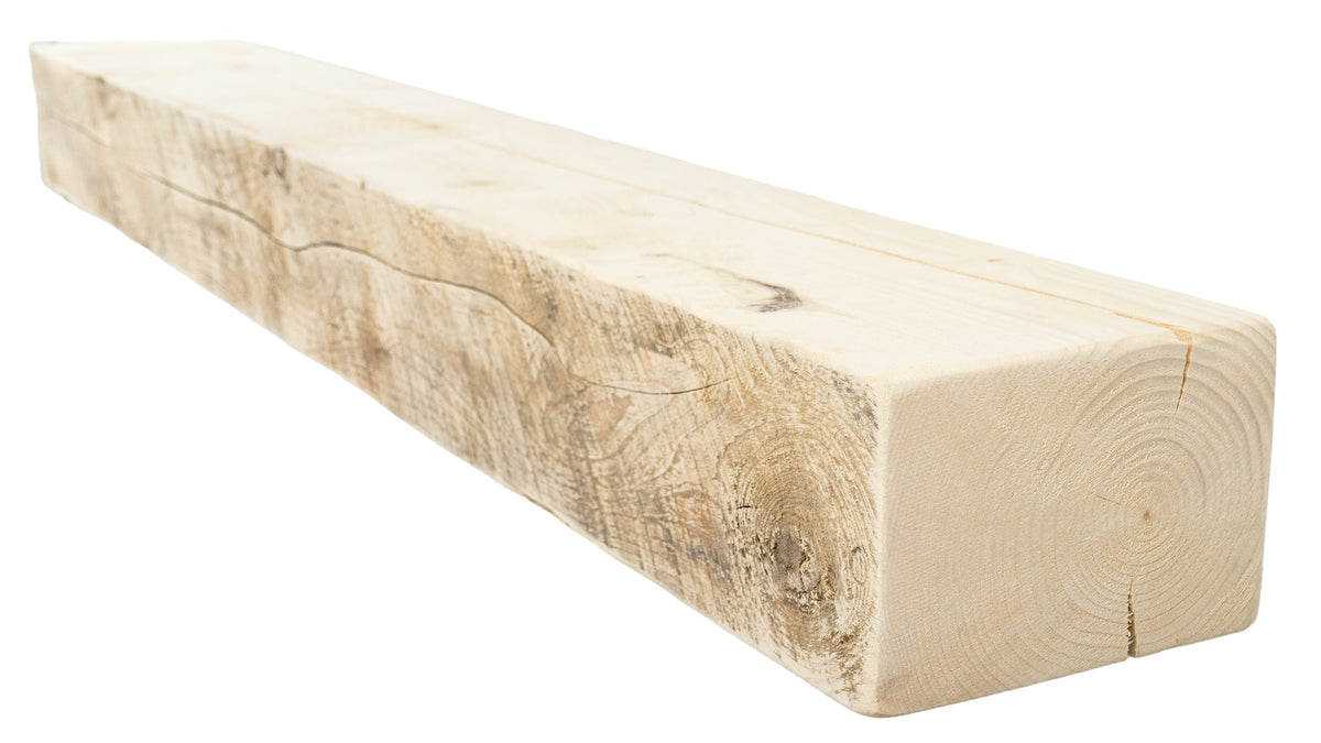 Reclaimed Wood Fireplace Mantel - Dakota Timber Co - Fireplace Mantels