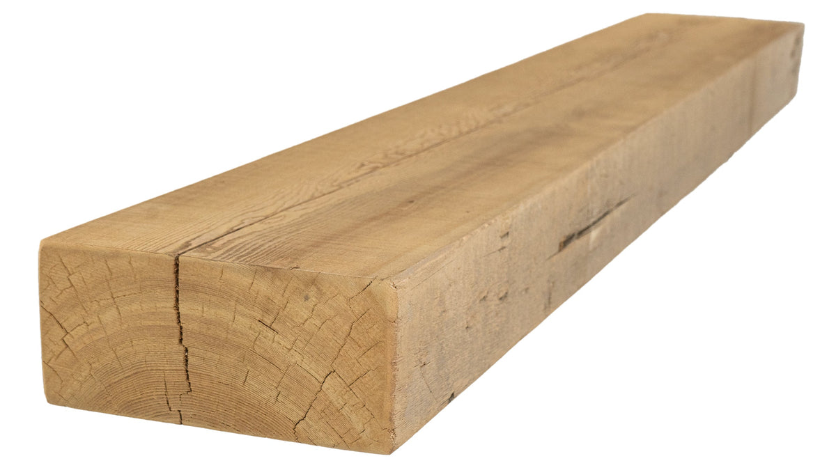 Reclaimed Wood Fireplace Mantel - Dakota Timber Co - Fireplace Mantels