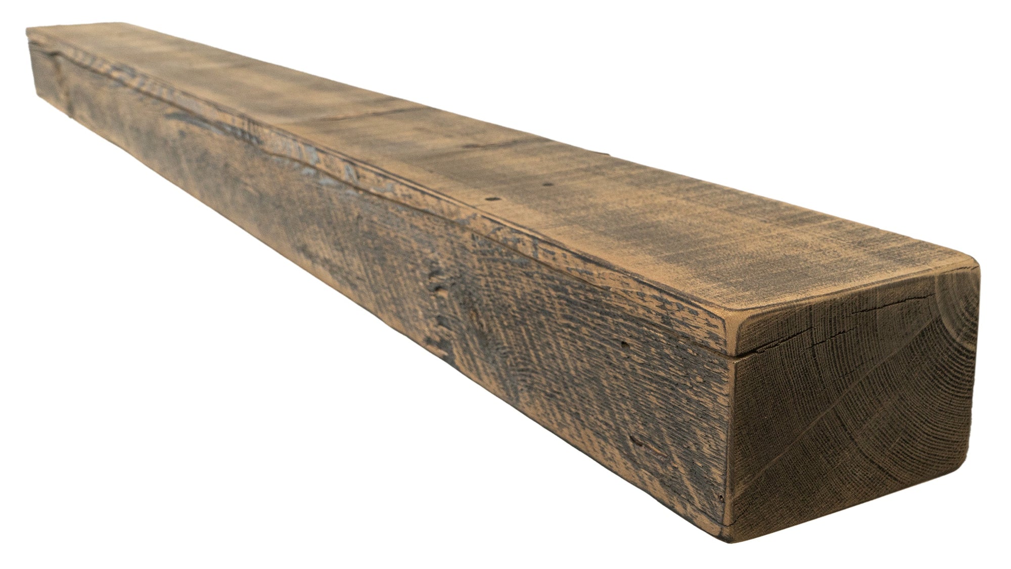 Reclaimed Wood Fireplace Mantel - Dakota Timber Co - Fireplace Mantels