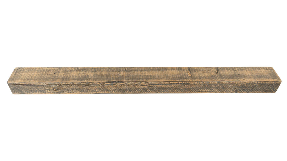 Reclaimed Wood Fireplace Mantel - Dakota Timber Co - Fireplace Mantels